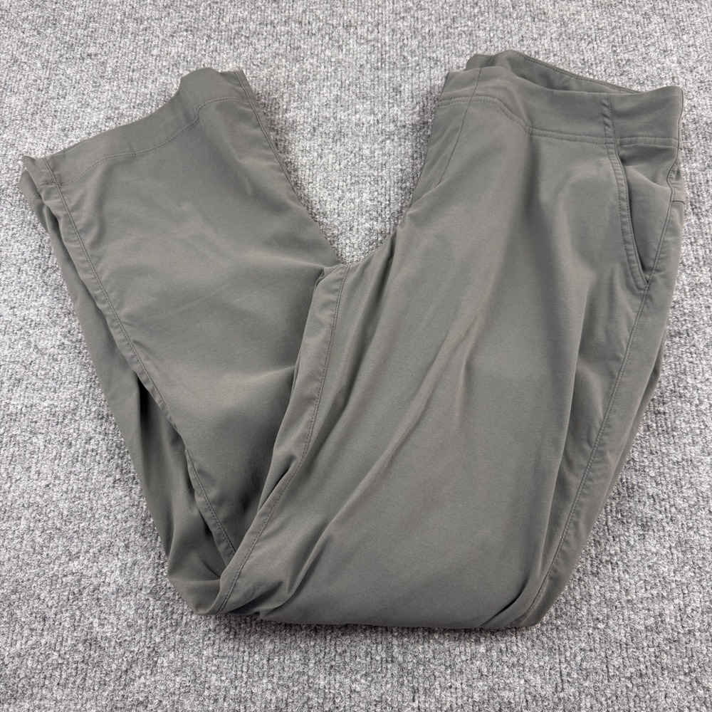 Columbia Hiking Pants Women 10 Short Gray Excellent Omni-Shield Stretch Outdoor